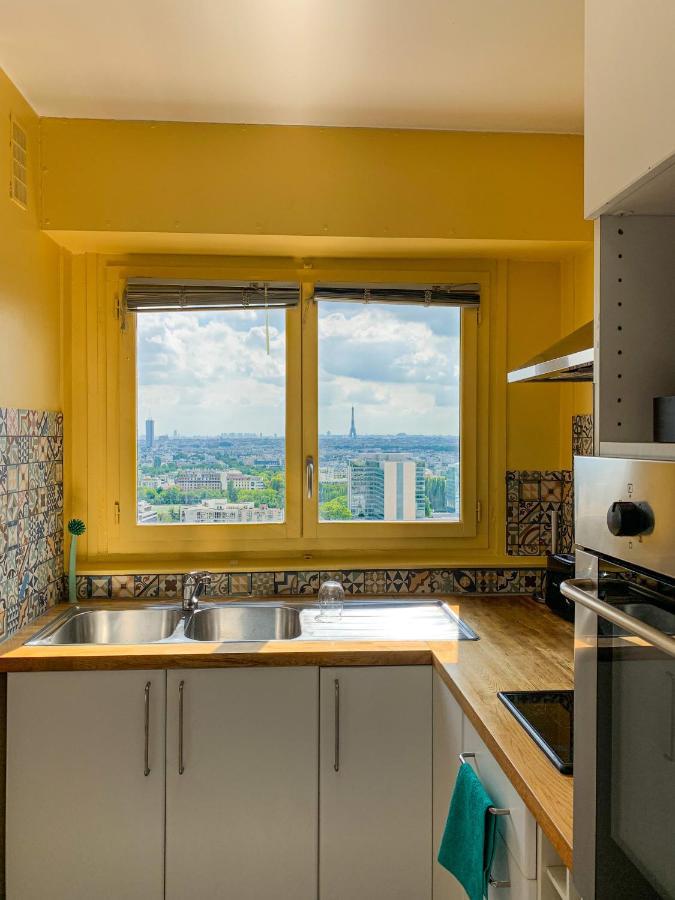 Vue Panoramique Sur Paris : Sublime Appartement Au Centre De 쿠르브부아 외부 사진