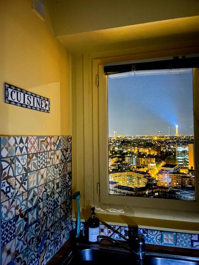 Vue Panoramique Sur Paris : Sublime Appartement Au Centre De 쿠르브부아 외부 사진